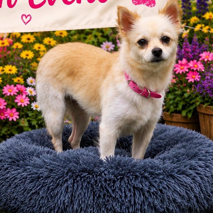 Collette, ADOPTABLE, Adult Female Pomeranian.