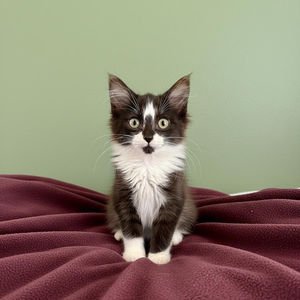 Enlarge Prancer, a ADOPTABLE Domestic Long Hair in New Bern, NC image 1/5