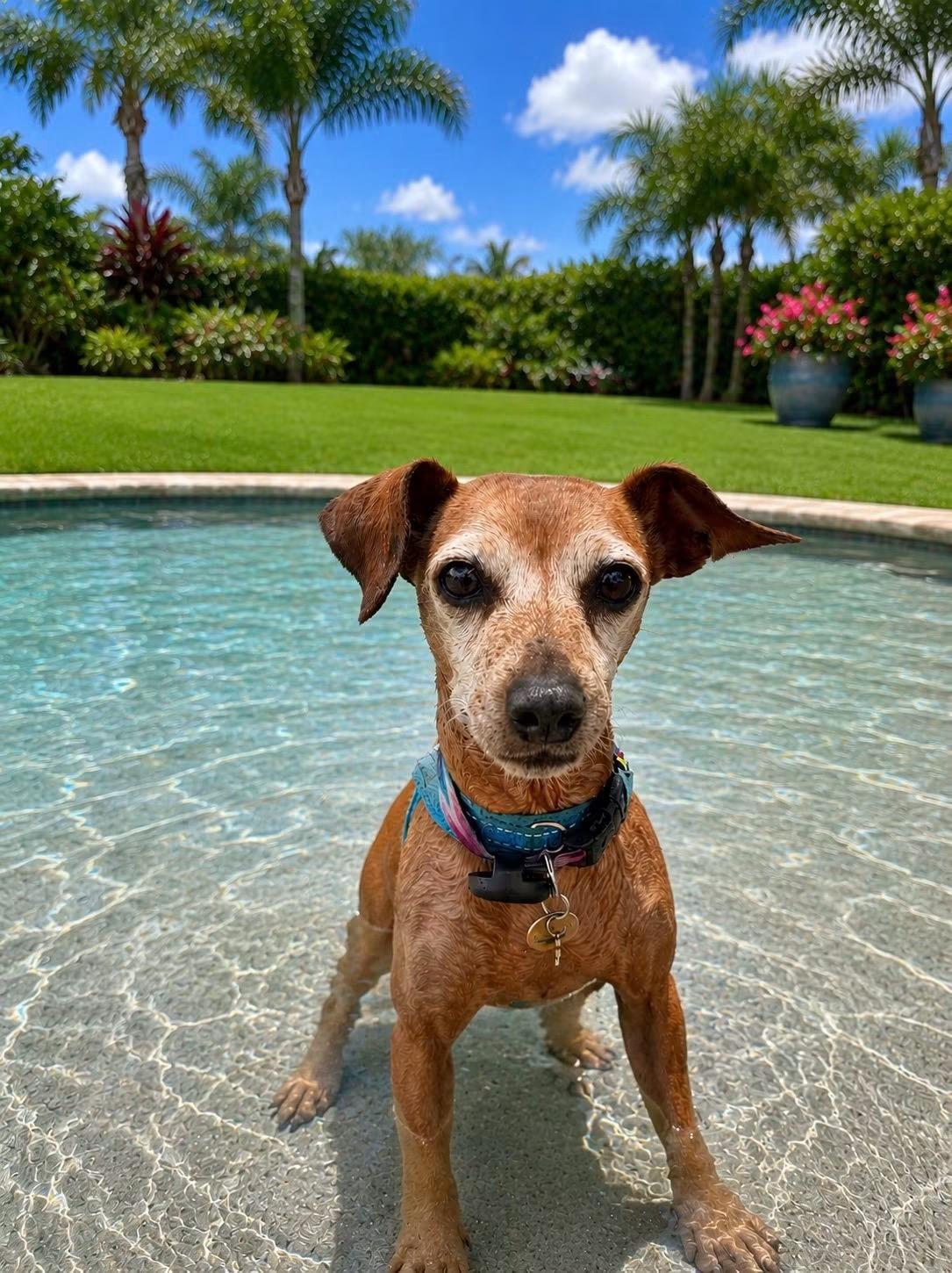 Minnie, Adoptable, Adult Female Miniature Pinscher.