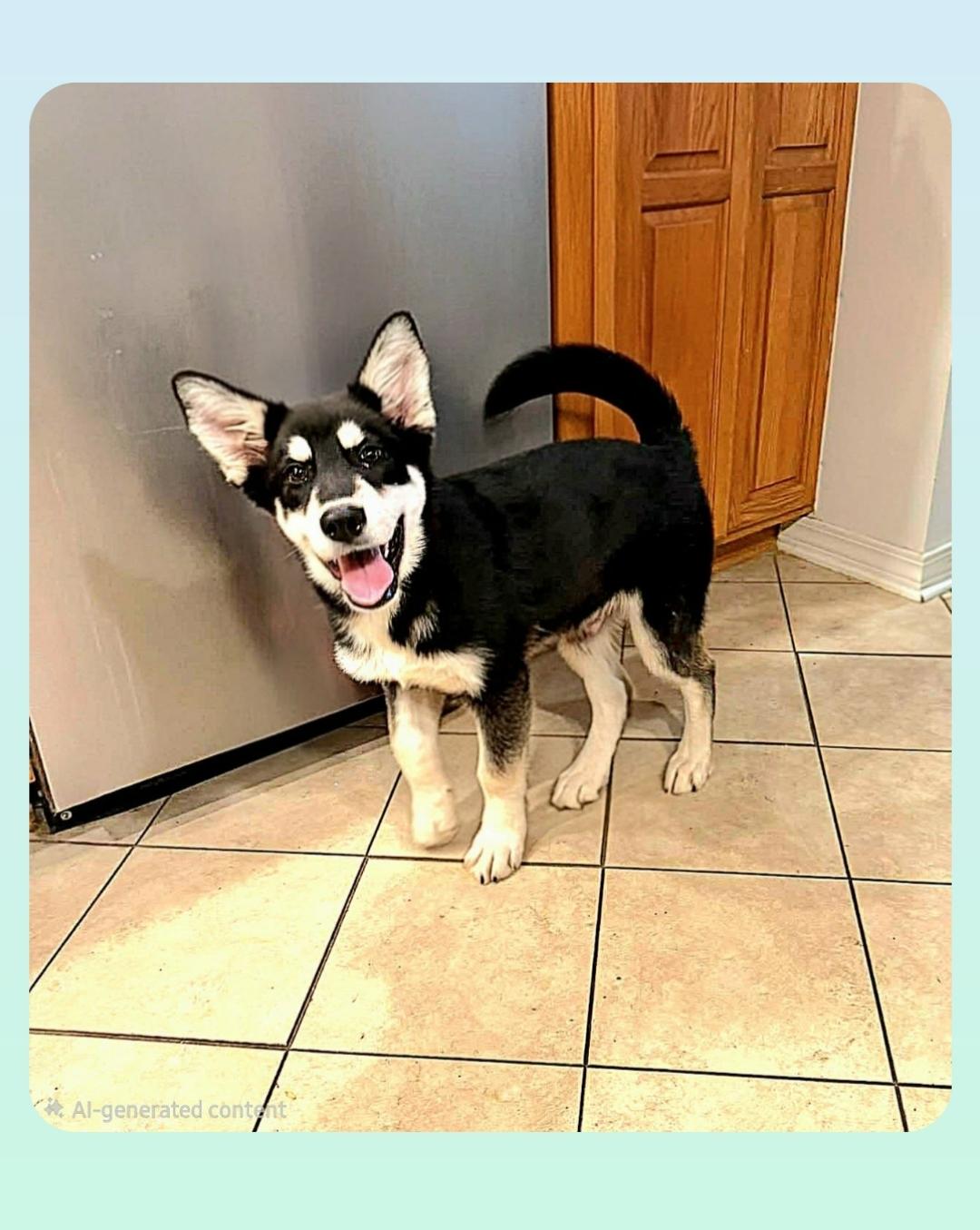 Balto ( Orlando Fl), ADOPTABLE, Puppy Male Husky & German Shepherd Dog.