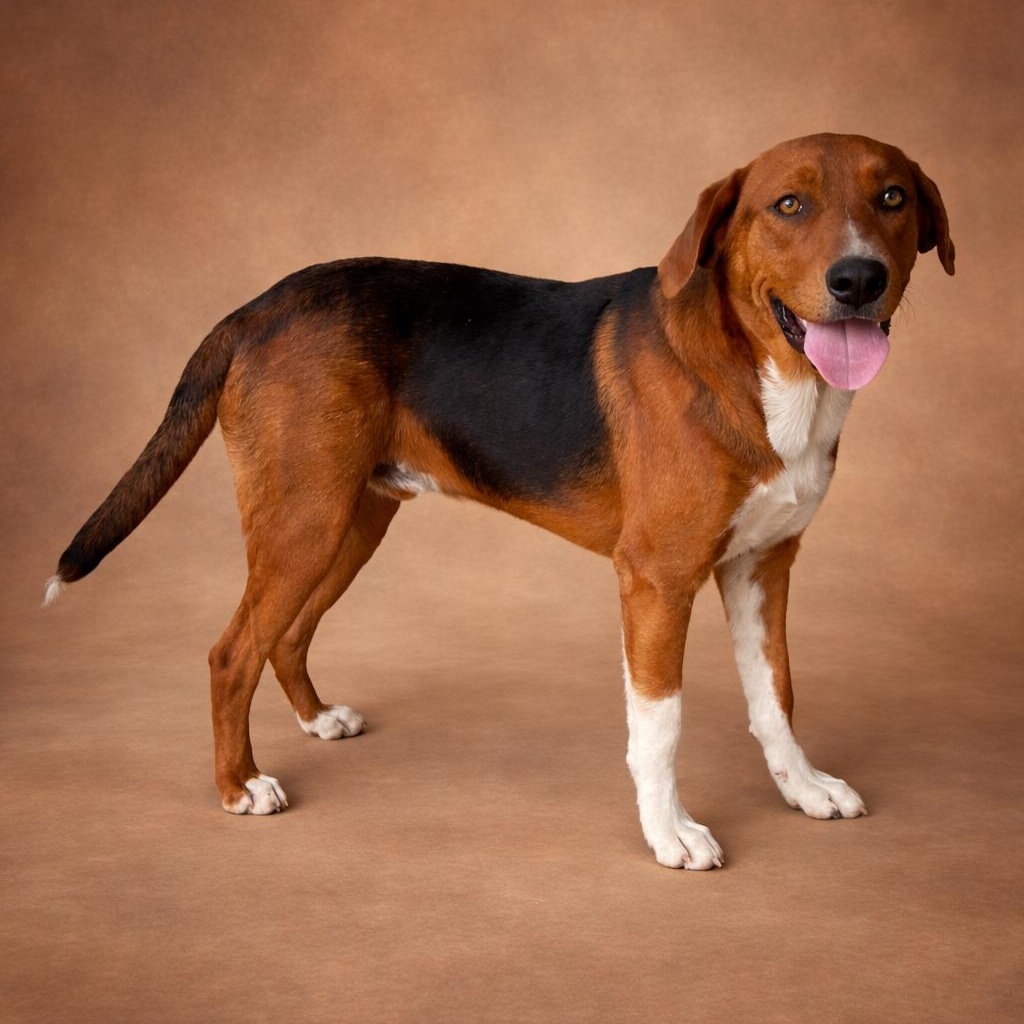 Hank, ADOPTABLE, Young Male Hound.