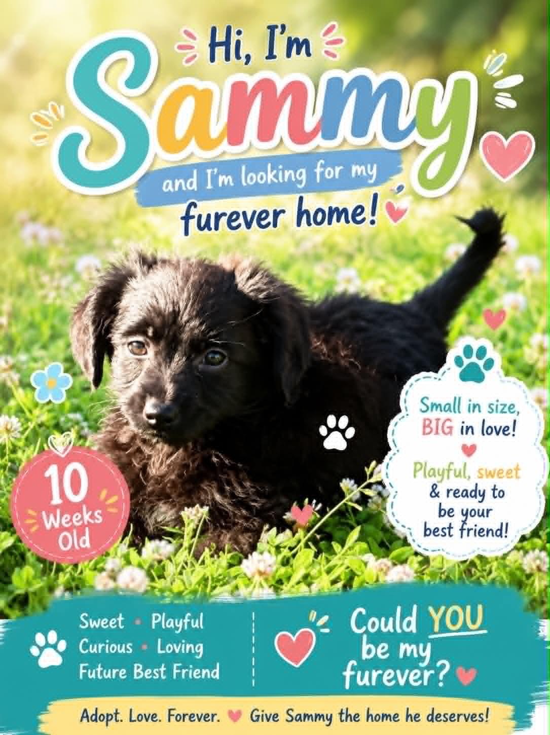 Sammy, adopted, Puppy Male Dachshund & Poodle (Toy).