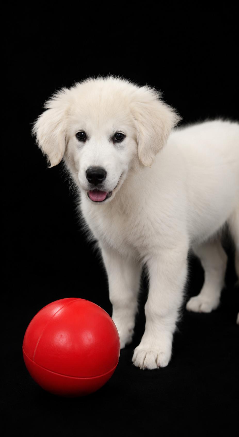 Axel, Adoptable, Puppy Male Great Pyrenees.