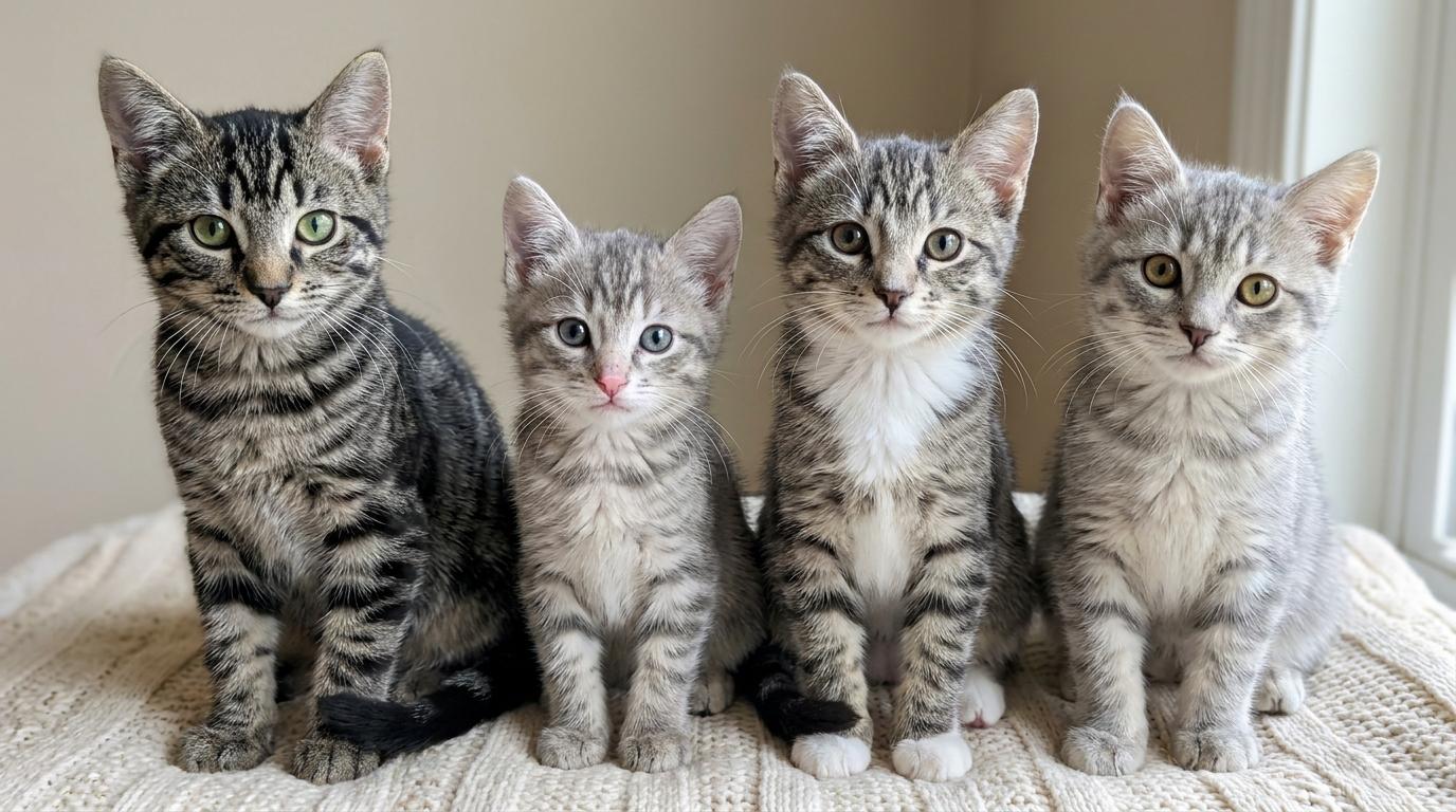 Enlarge Misty & Tabby Kittens, a Adoptable Domestic Short Hair in Fairfield, IA image 4/6