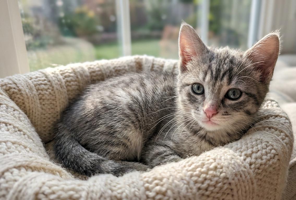 Enlarge Misty & Tabby Kittens, a Adoptable Domestic Short Hair in Fairfield, IA image 2/6