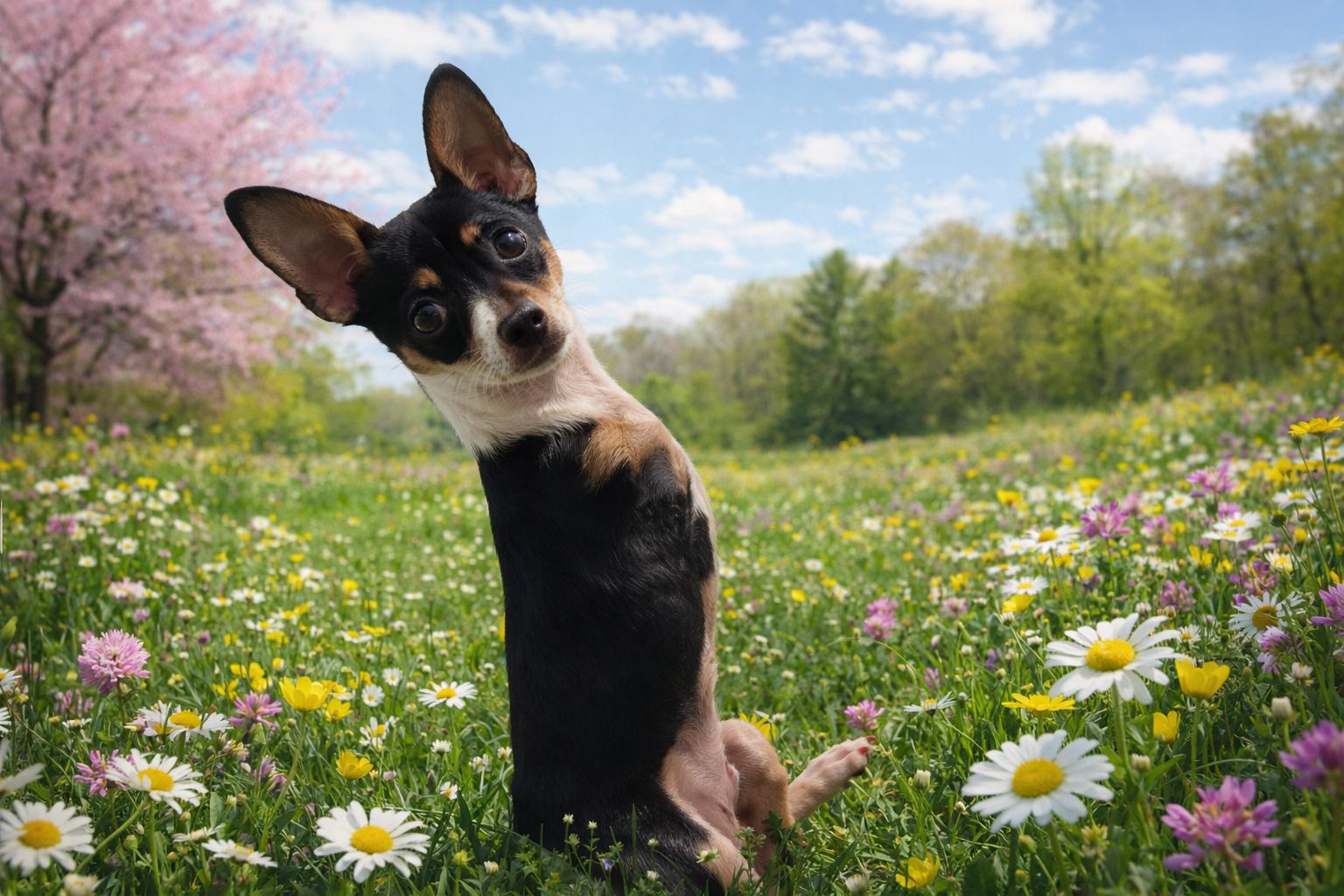T-Rex, adopted, Puppy Male Chihuahua.