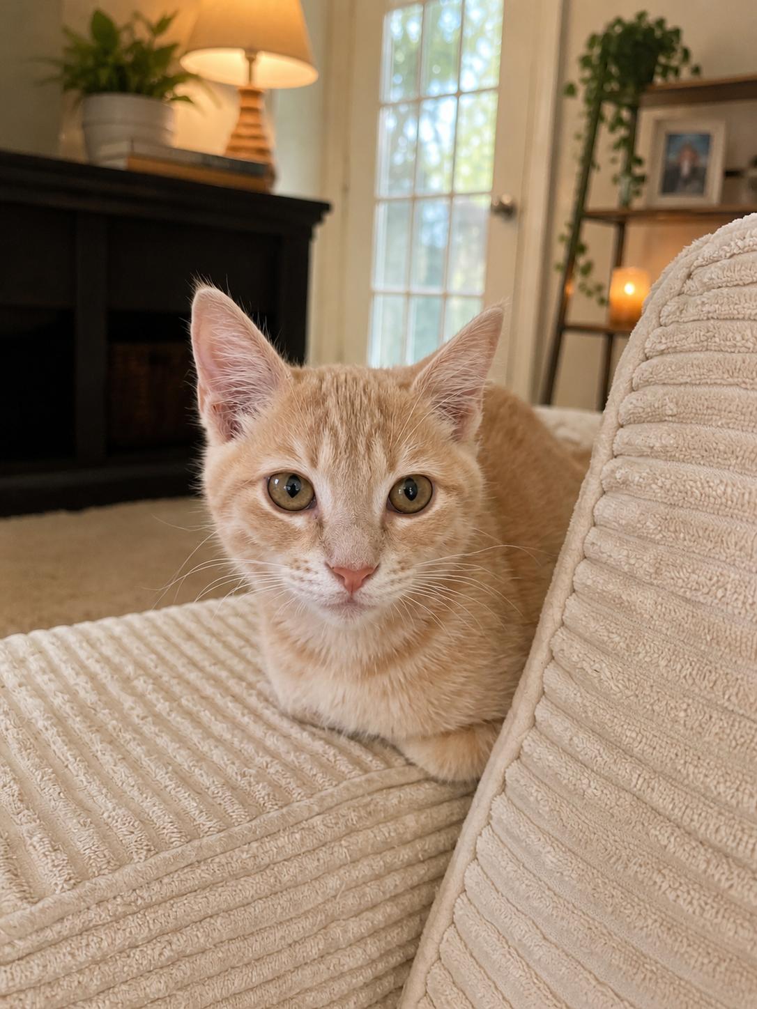 Enlarge Neville - Riley Fuzzel Petsmart, an adopted Domestic Short Hair in Spring, TX image 1/2