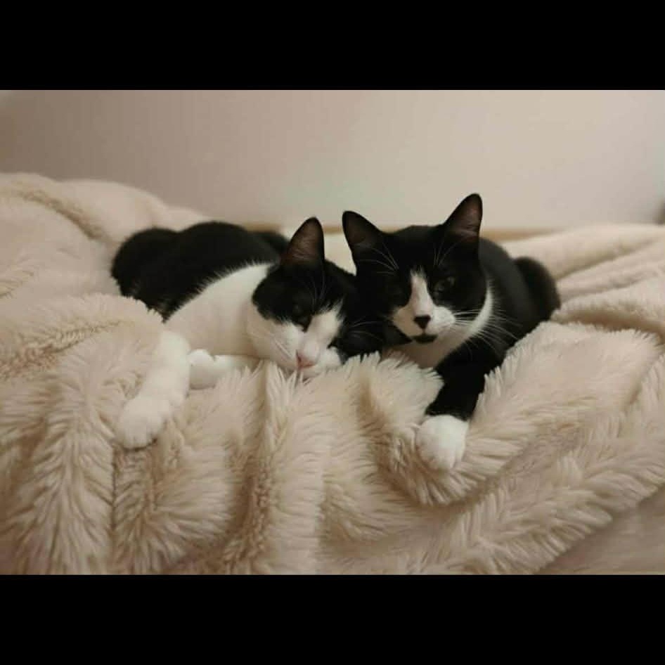 Enlarge Holly & Kris @ Livonia PetSmart, a Adoptable Domestic Short Hair in Livonia, MI image 4/5