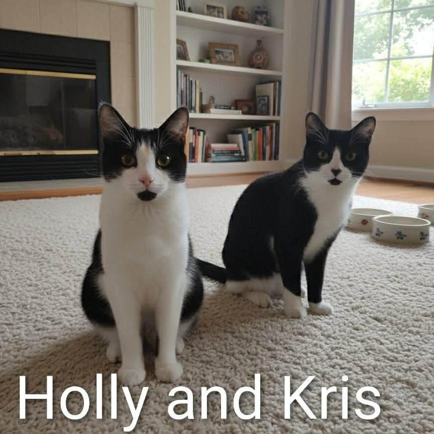 Enlarge Holly & Kris @ Livonia PetSmart, a Adoptable Domestic Short Hair in Livonia, MI image 3/5