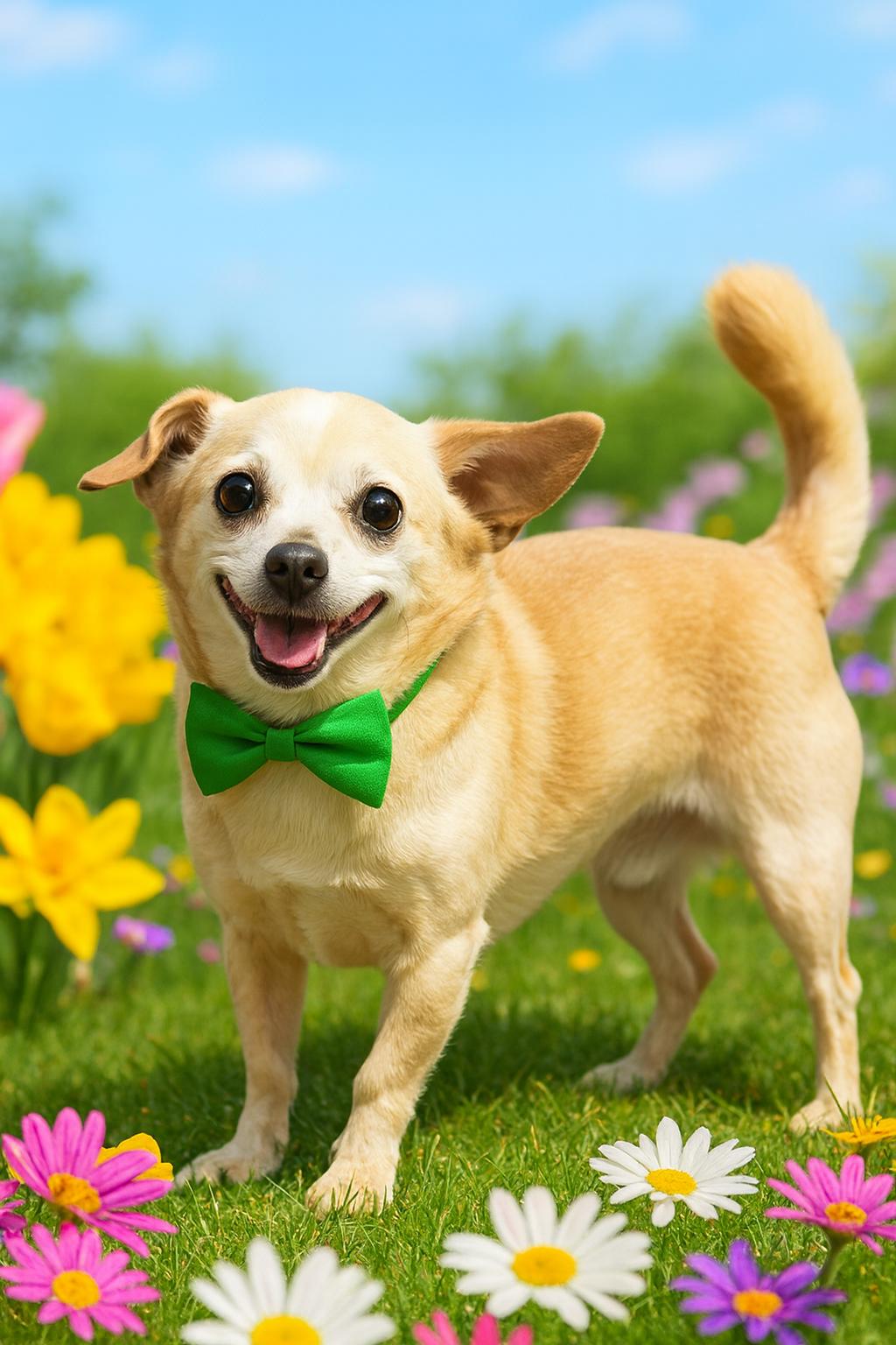 Miso, ADOPTABLE, Senior Male Chihuahua.