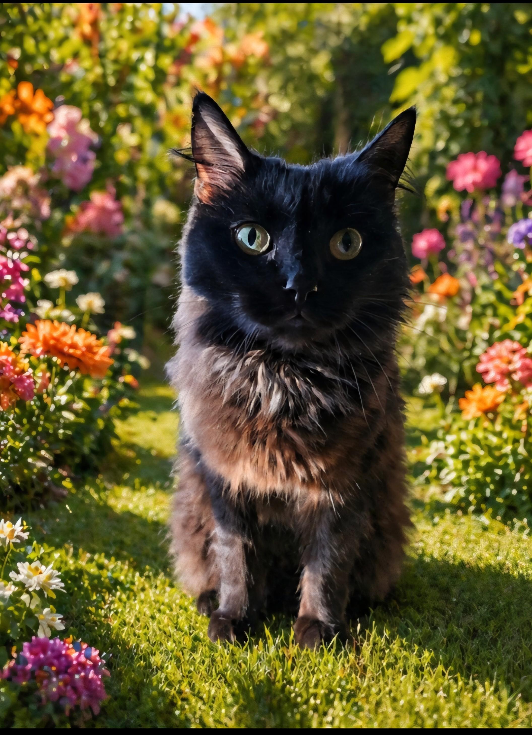 Teagan, ADOPTABLE, Young Female Domestic Long Hair.