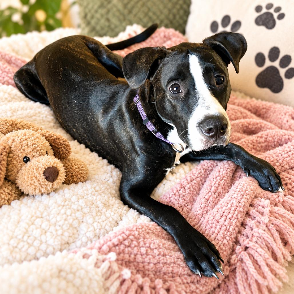 Steve, Adoptable, Young Male Great Dane & Pit Bull Terrier.