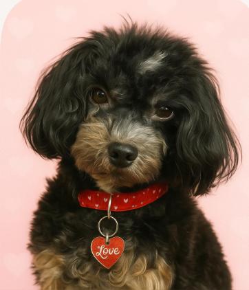 Cookie, ADOPTABLE, Young Female Bernedoodle.