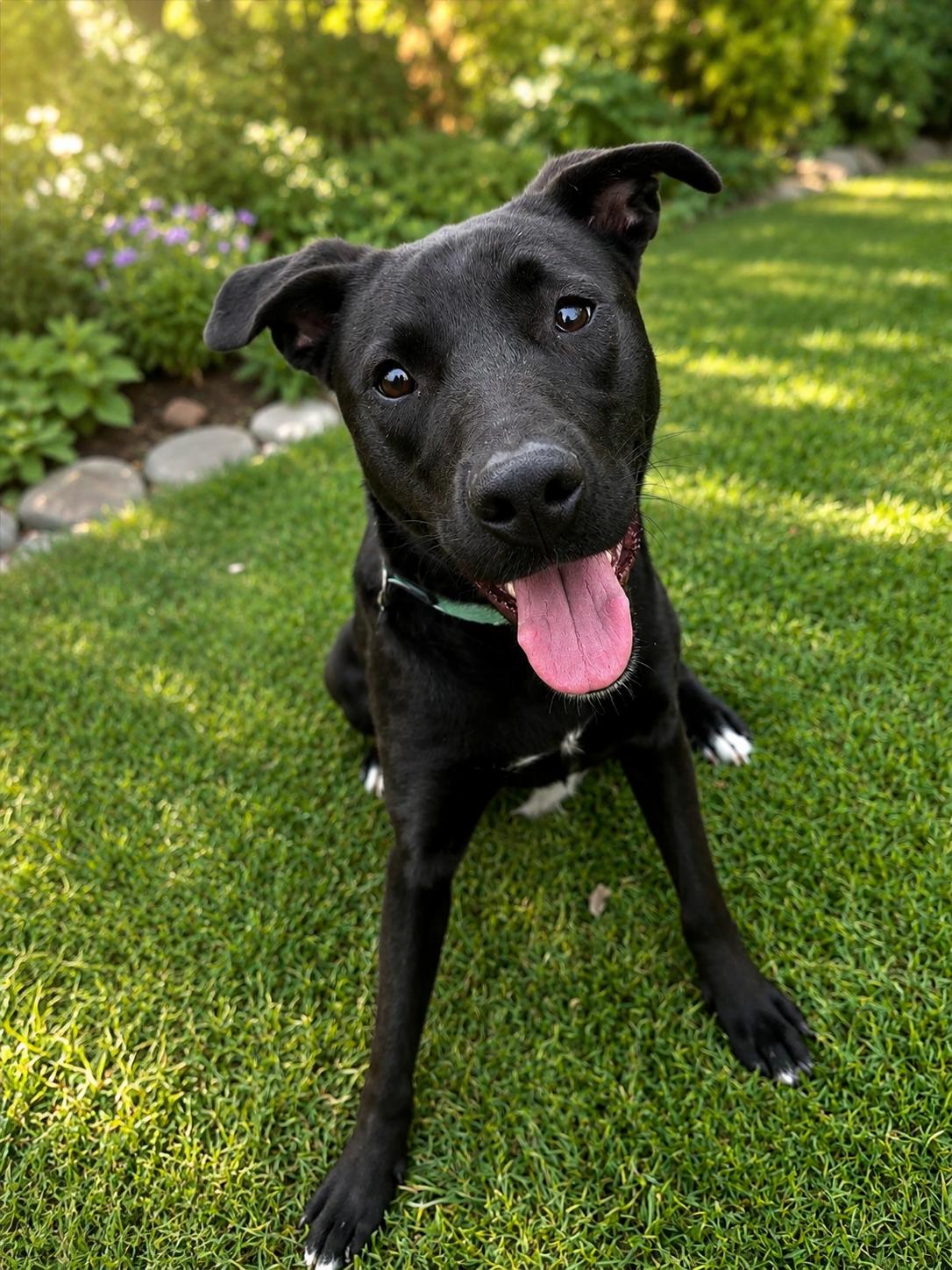 Raven, Adoptable, Young Female Terrier.