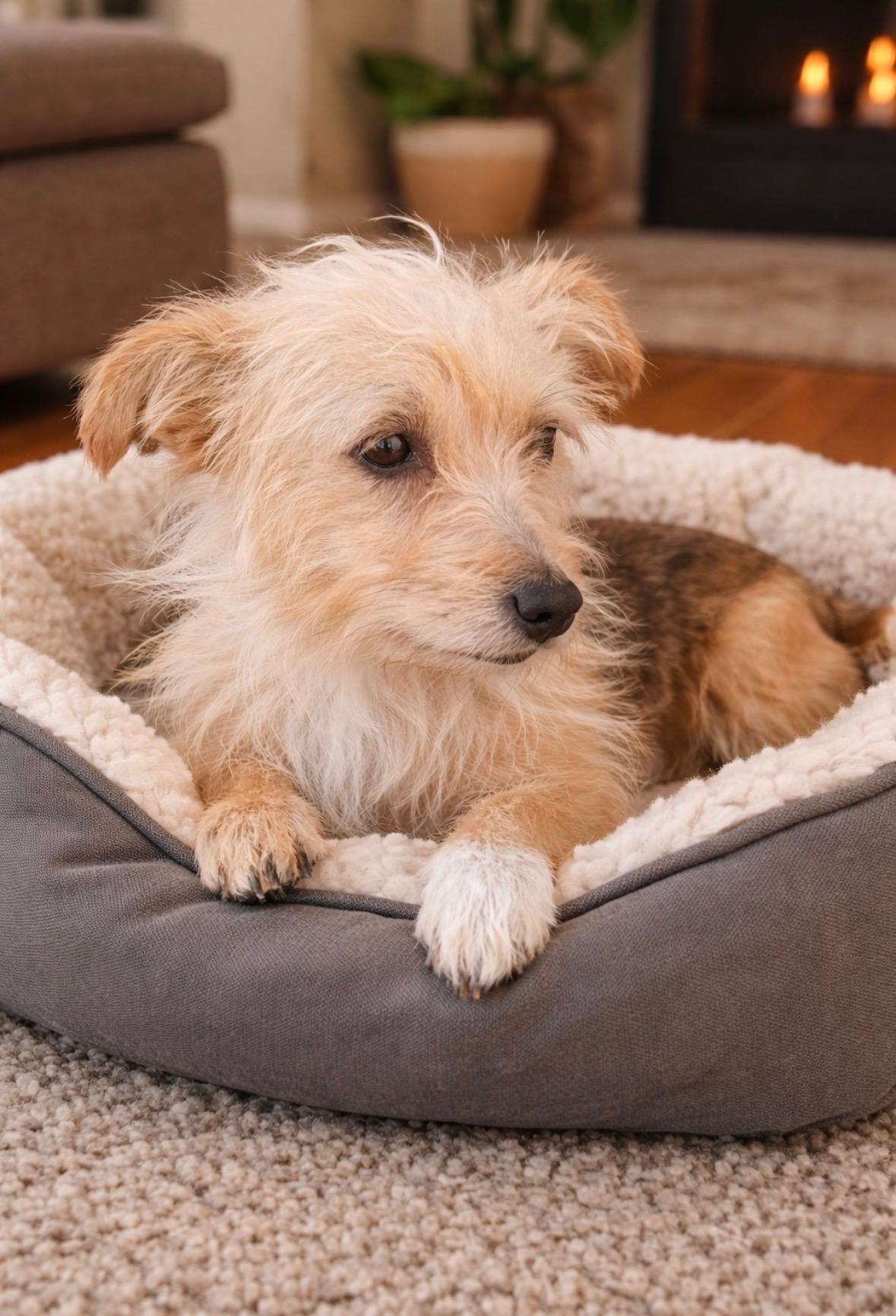 Sherry, ADOPTABLE, Adult Female Wirehaired Terrier.