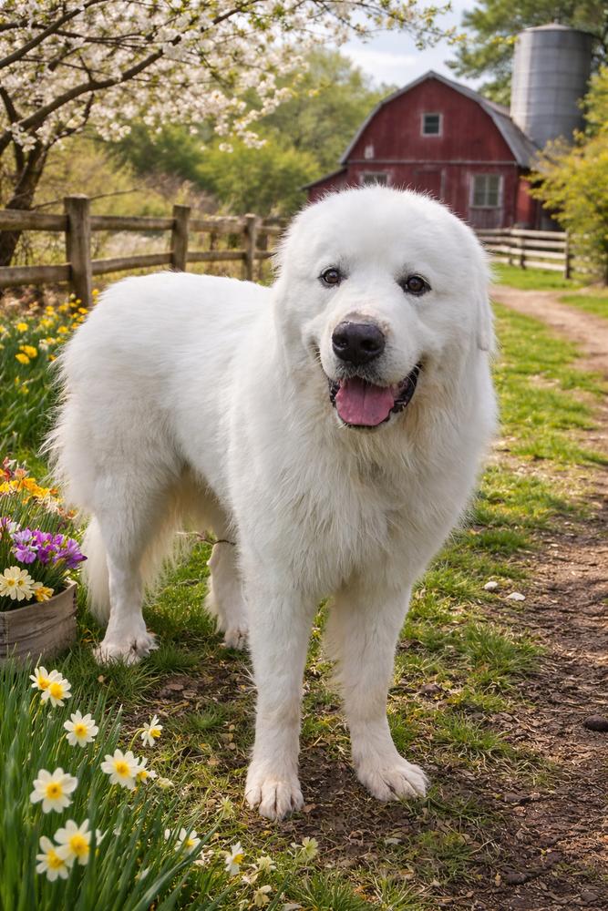 Enlarge Karma, a Adoptable Great Pyrenees in Oakland, MI image 5/6