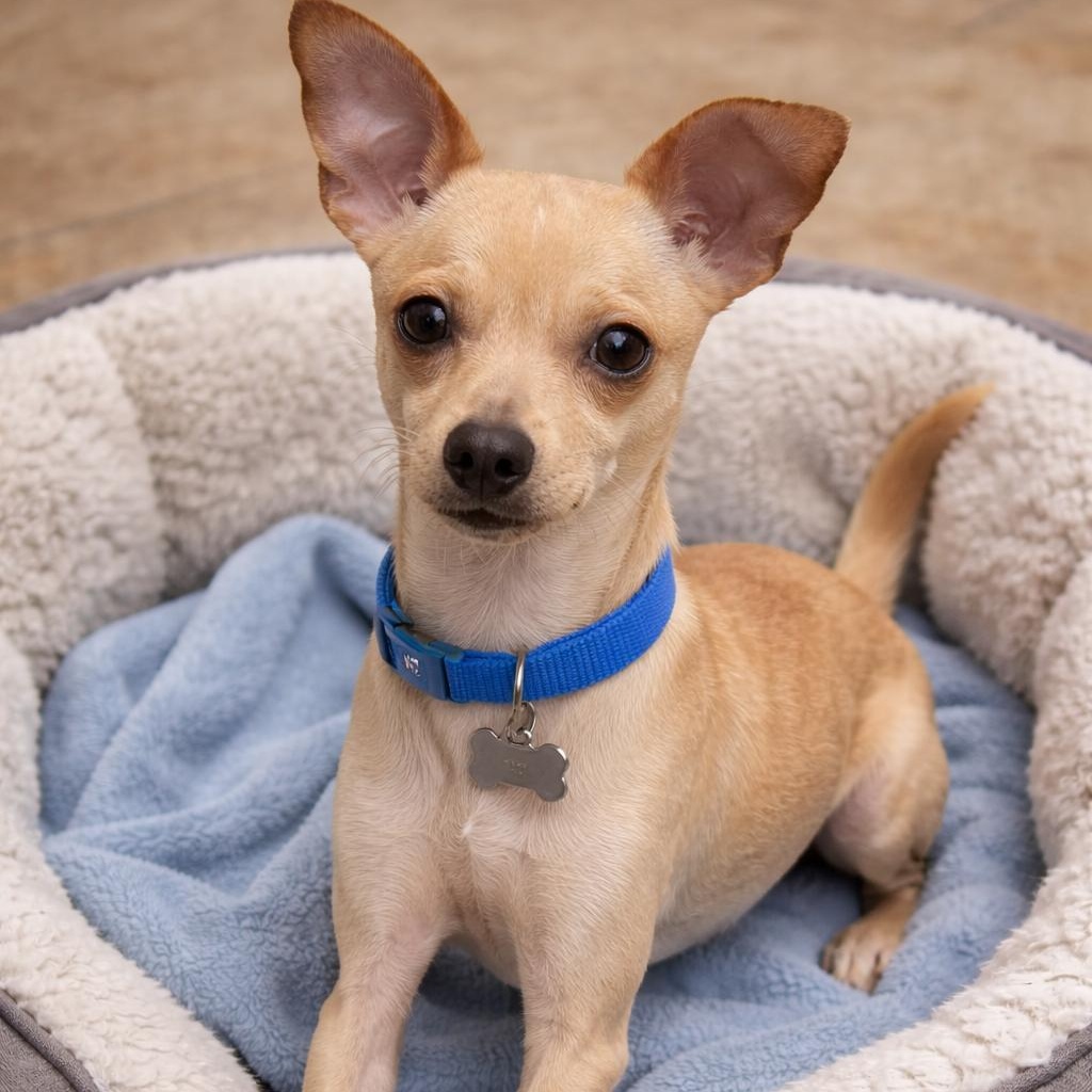 JORDAN, adopted, Young Male Chihuahua.