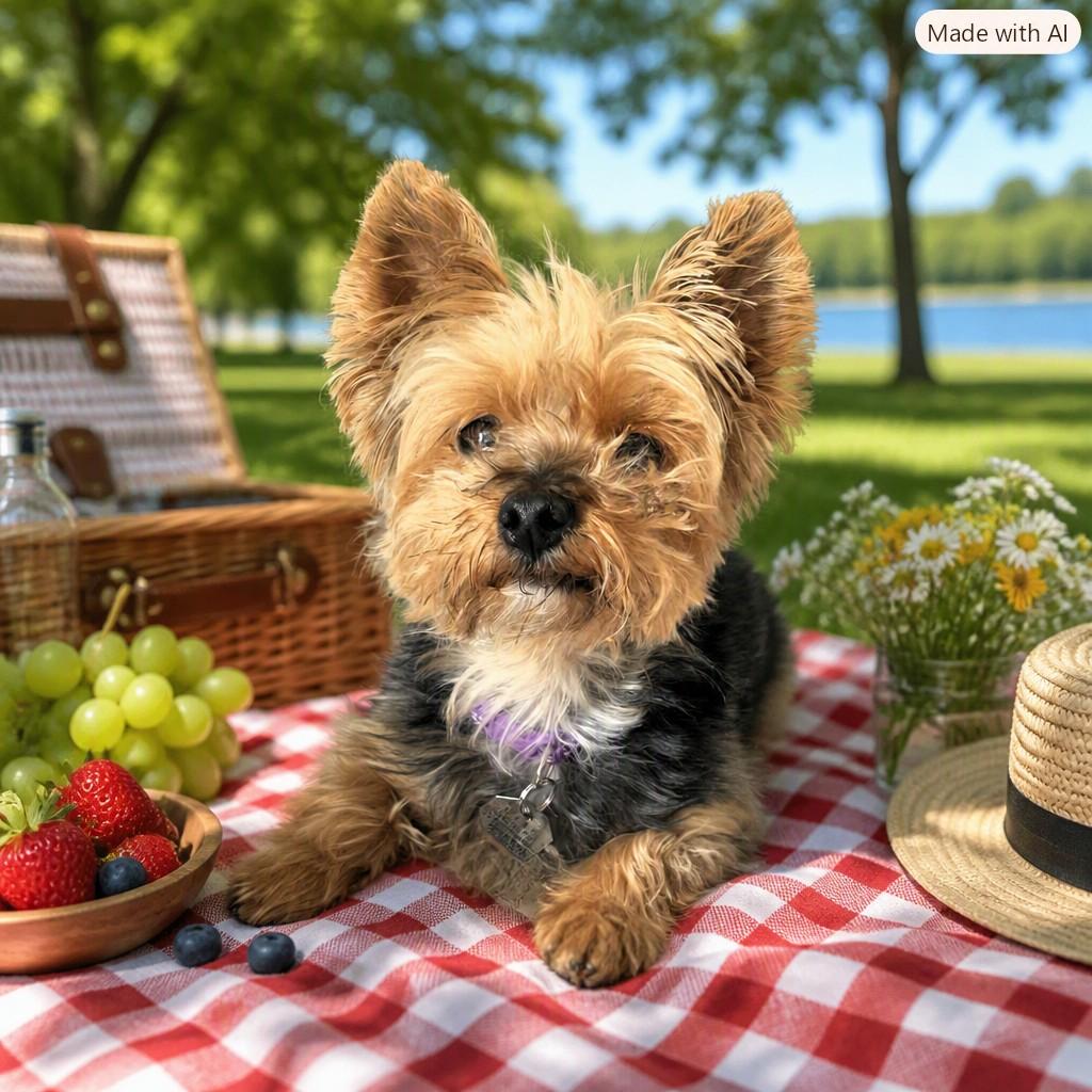 Scarlett, ADOPTABLE, Senior Female Yorkshire Terrier.