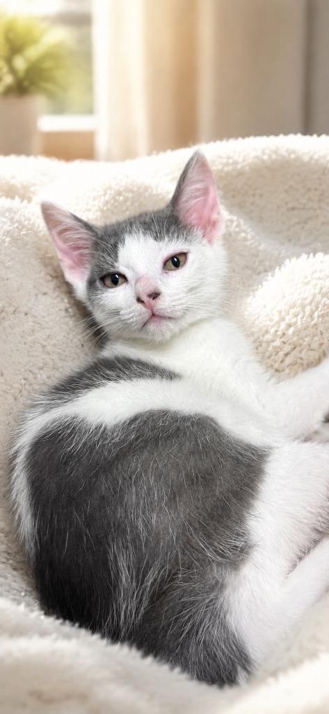 Rue, Adoptable, Kitten Female Domestic Short Hair.