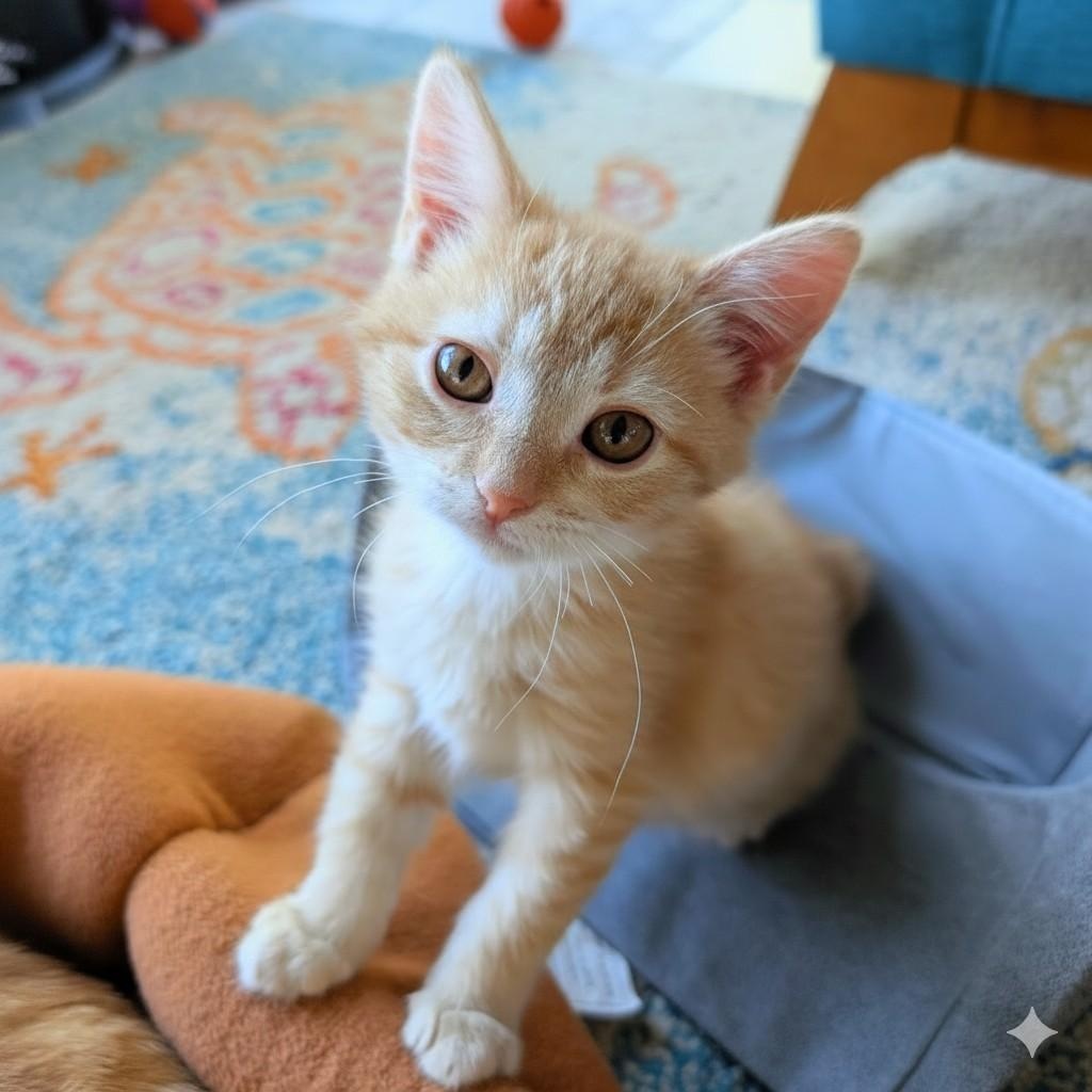 Lou Bega - will make your life zoomier!, adopted, Kitten Male Tabby.