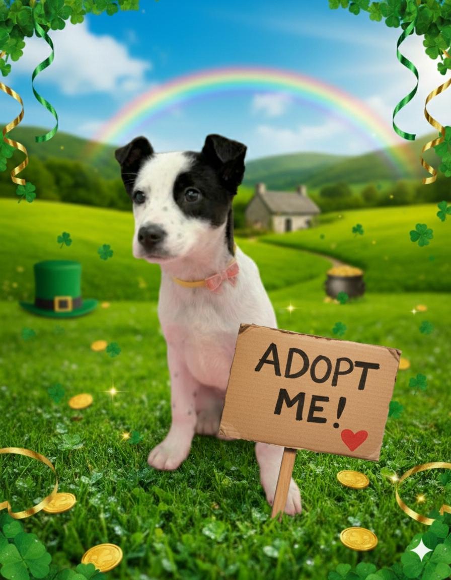 JANIS, ADOPTABLE, Puppy Female Australian Cattle Dog / Blue Heeler.