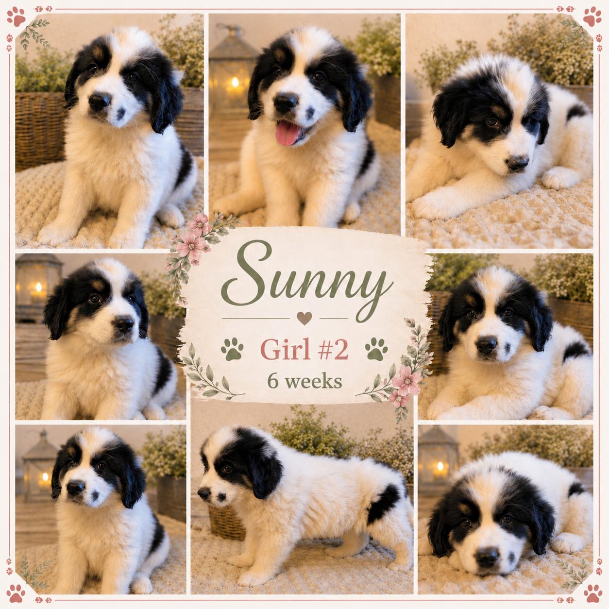 Sunny, Adoptable, Puppy Female Great Pyrenees & Anatolian Shepherd.