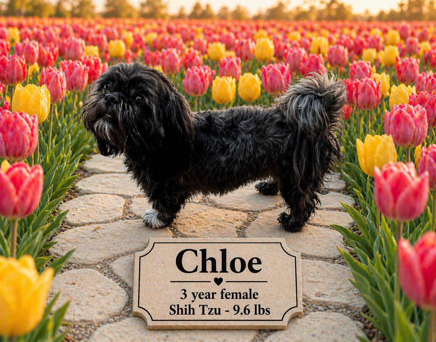 CHLOE – 3 YEAR FEMALE SHIH TZU - 9.6 POUNDS, ADOPTABLE, Adult Female Shih Tzu.