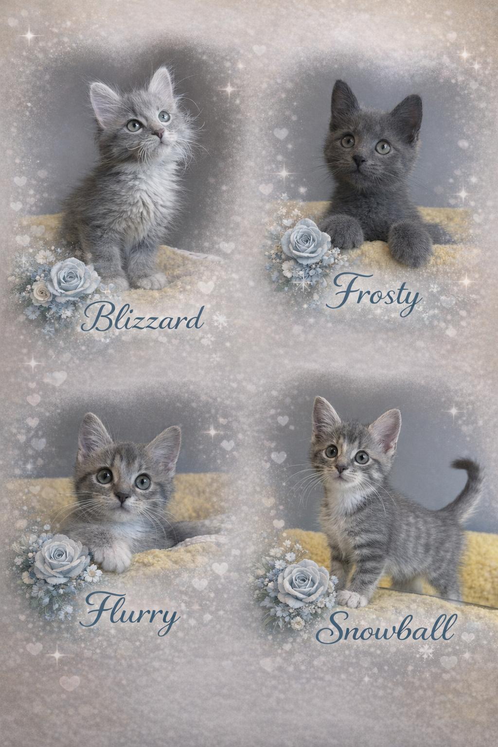 Winter KIttens-Snowball, an adopted Domestic Short Hair in Laurel, MD image 1/6