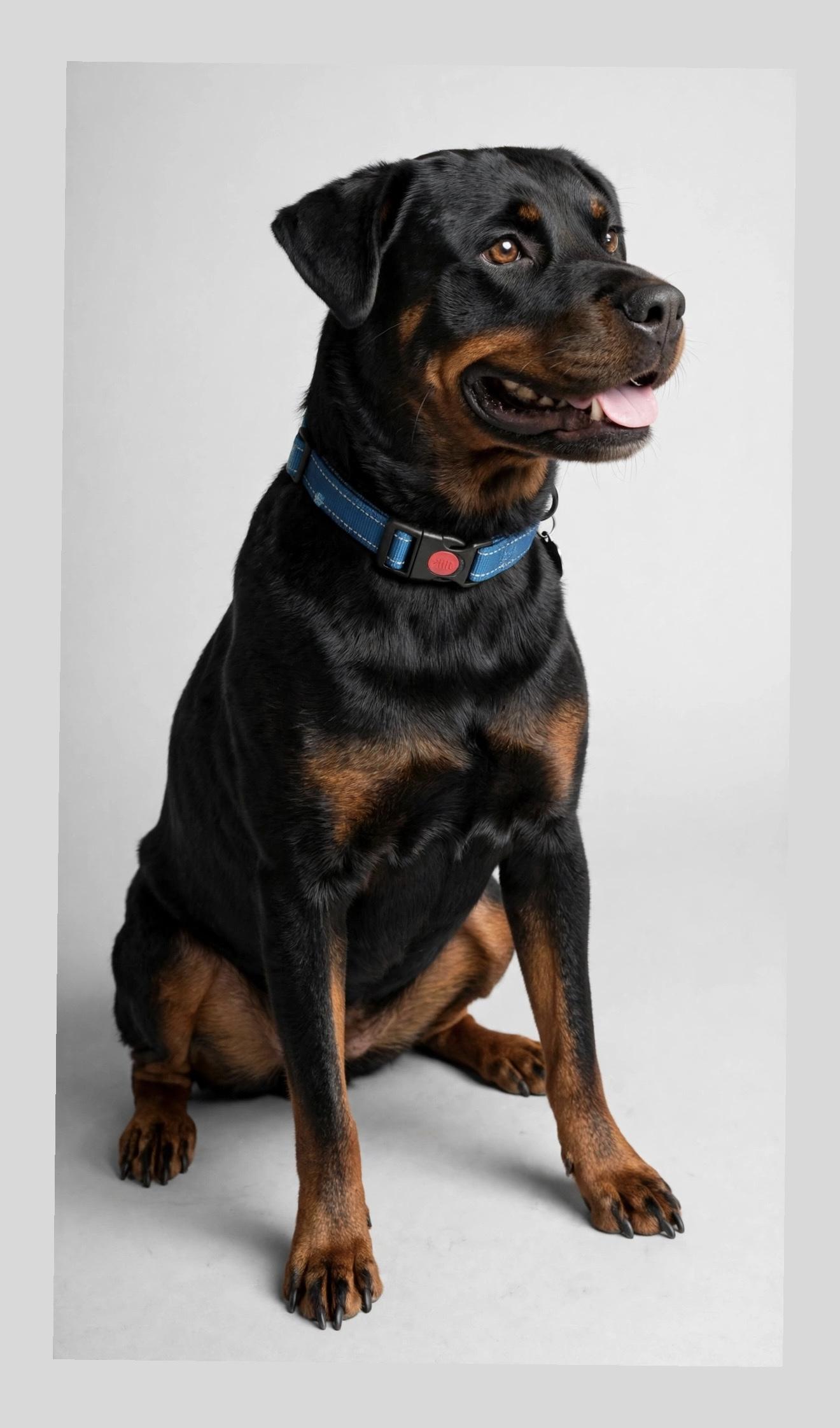 CORA, Adopted, Adult Female Rottweiler.