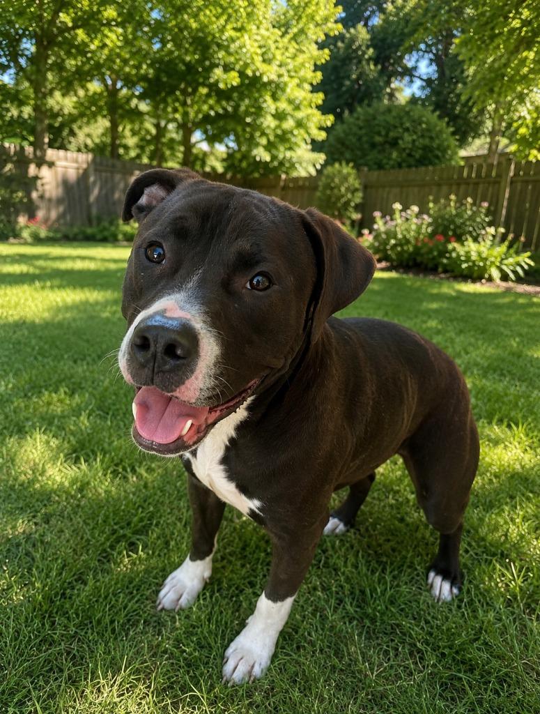 Zeus, Adoptable, Young Male Boxer & Labrador Retriever.