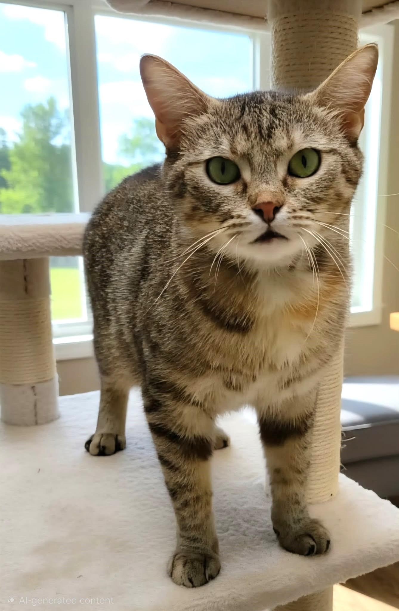 Brooke, Adoptable, Adult Female American Shorthair.