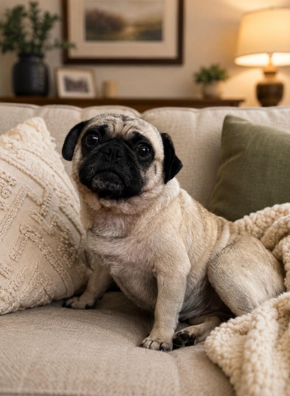 Bill Board, ADOPTION PENDING! , adoptable, Adult Male Pug.