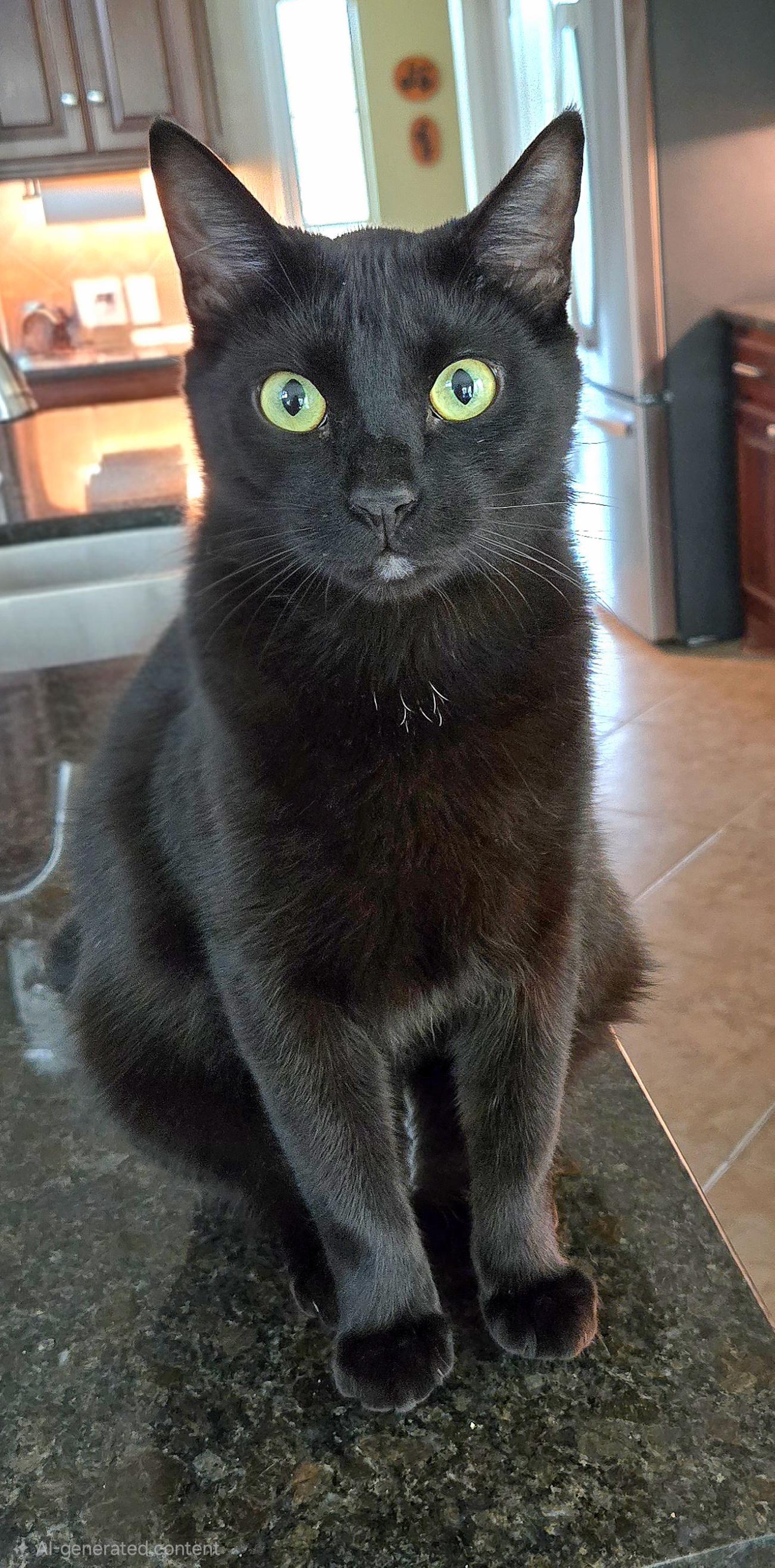 Dexter, adopted, Young Male Domestic Short Hair.