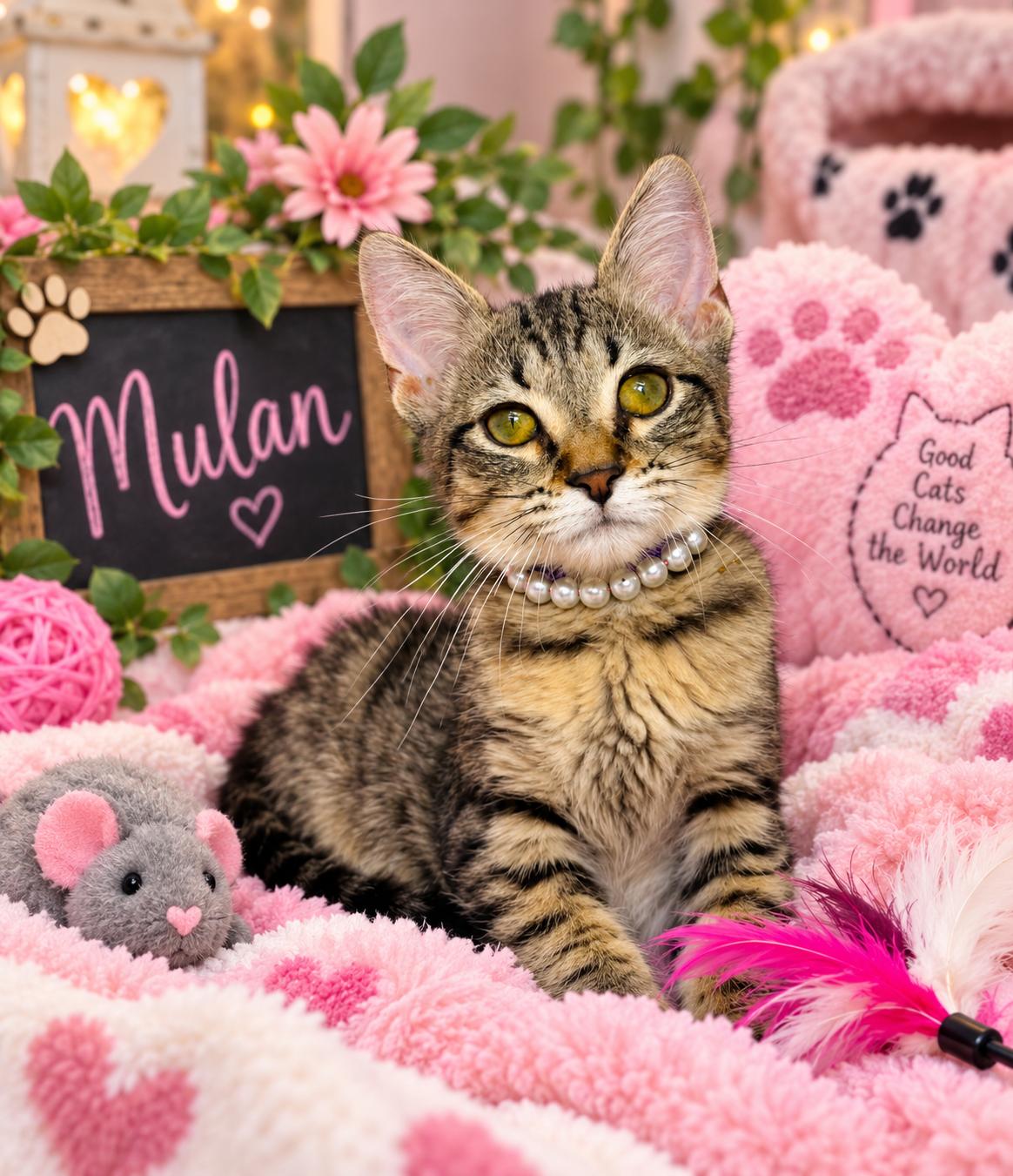 Enlarge Mulan, a Adoptable Tabby in Tavares, FL image 3/3