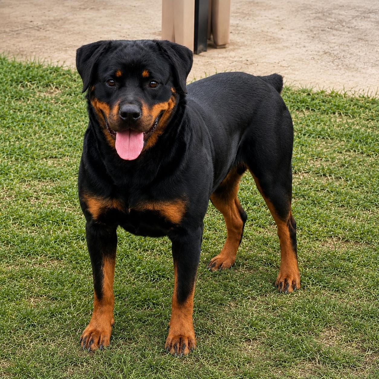 Lilly, adopted, Young Female Rottweiler.