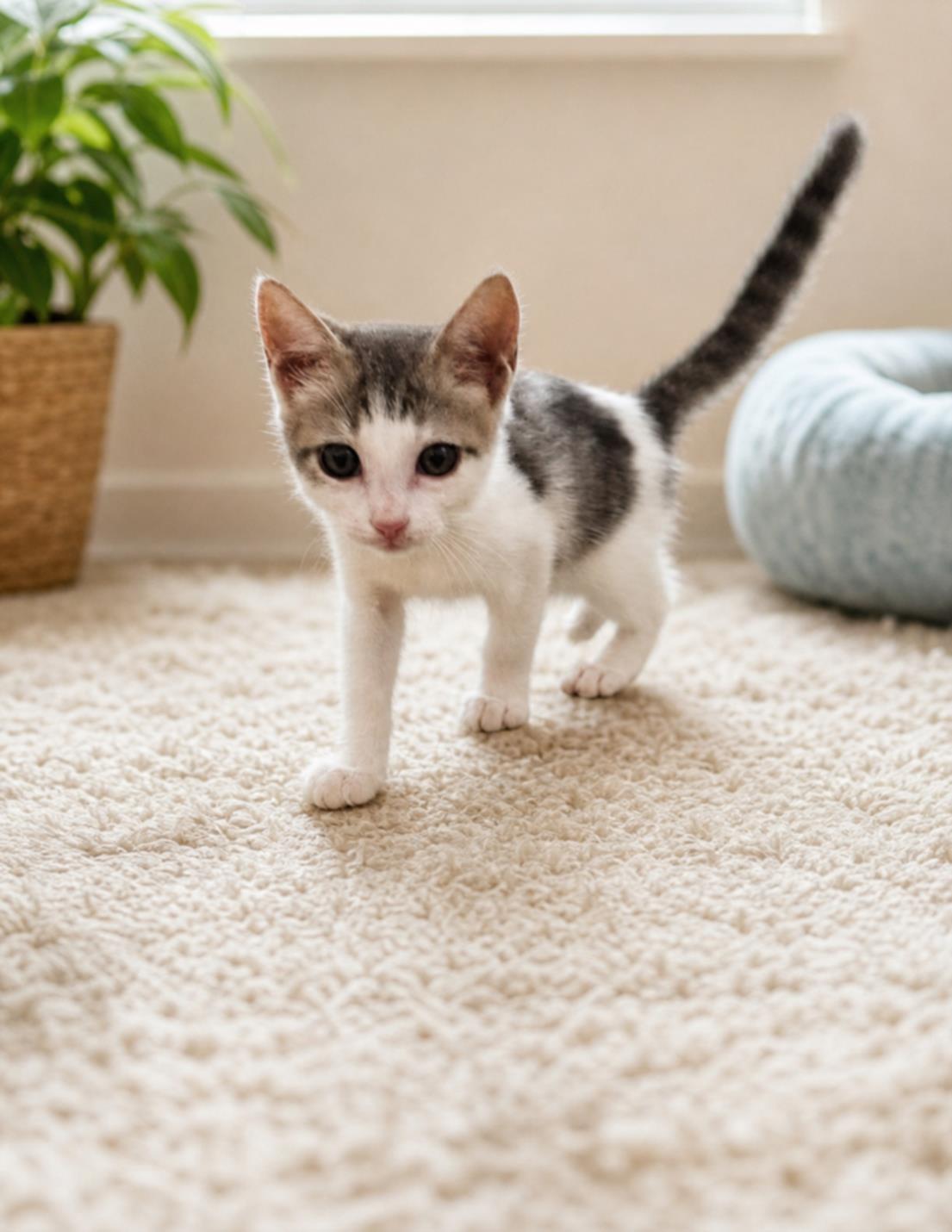 MIKEY, Adoptable, Kitten Female Domestic Short Hair & Domestic Short Hair.