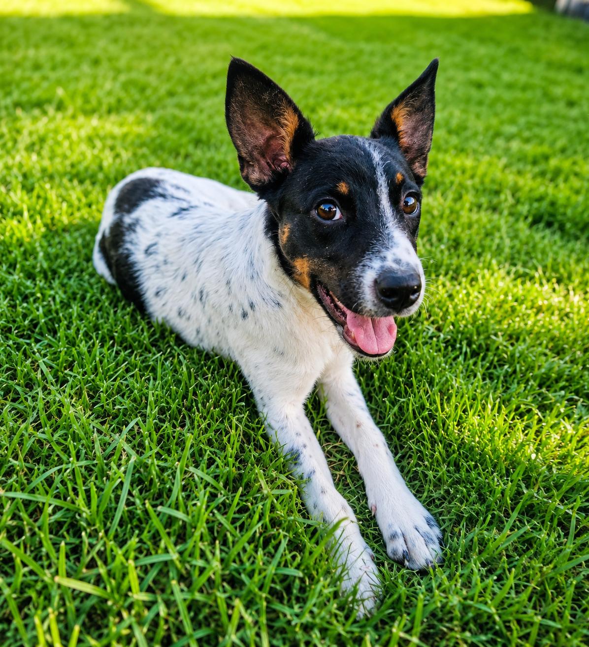 Moana, ADOPTABLE, Puppy Female Rat Terrier.