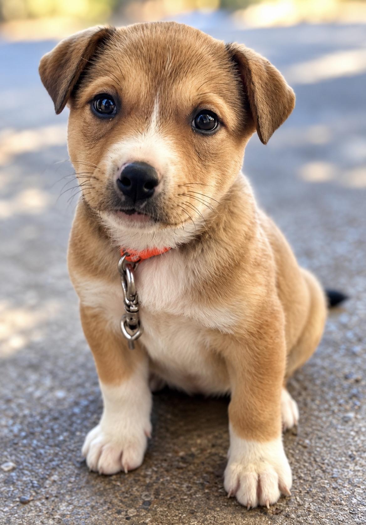 Smore, Adoptable, Puppy Female Pit Bull Terrier.