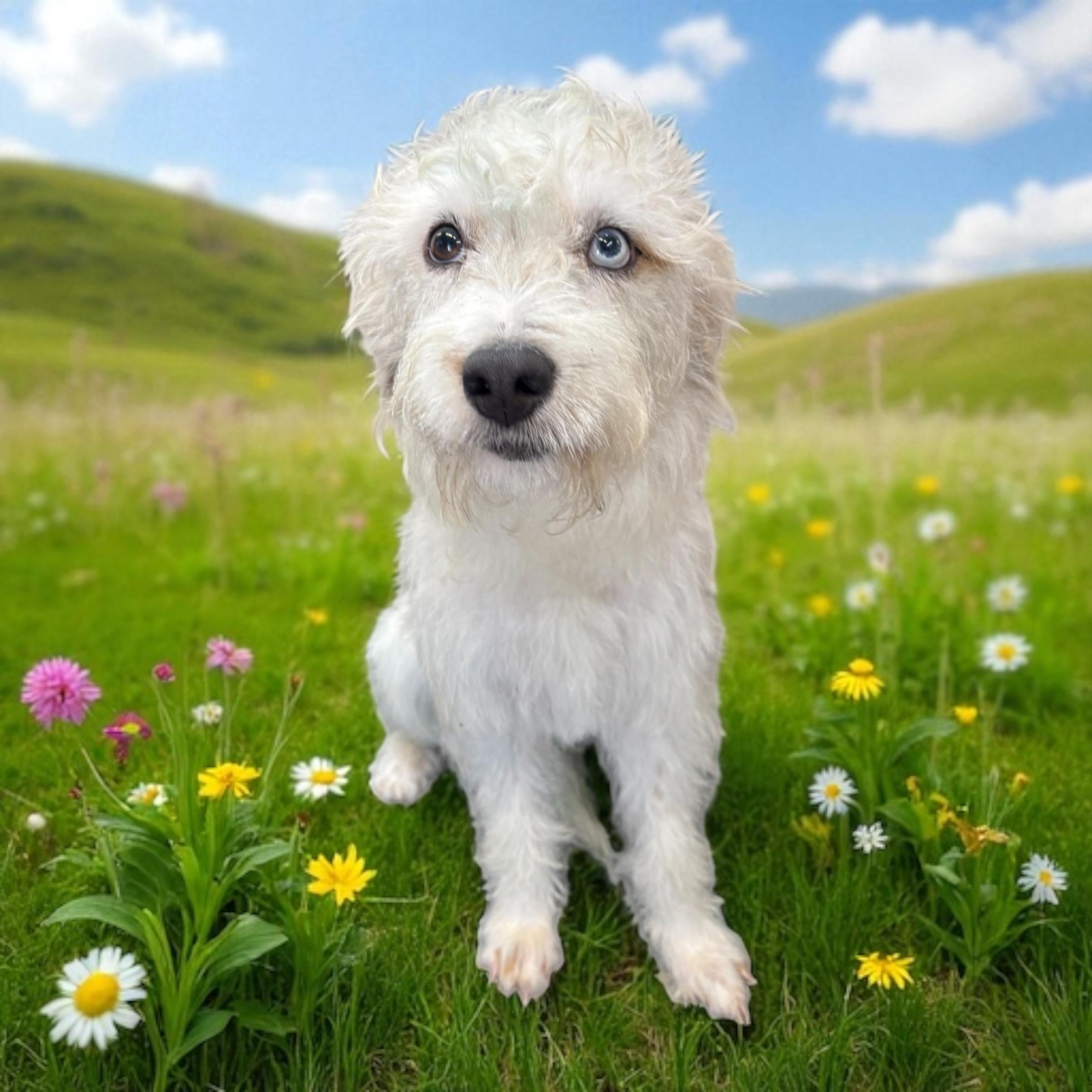 Yeti, an adoptable Sheepadoodle, Bichon Frise in New Orleans, LA, 70116 | Photo Image 1