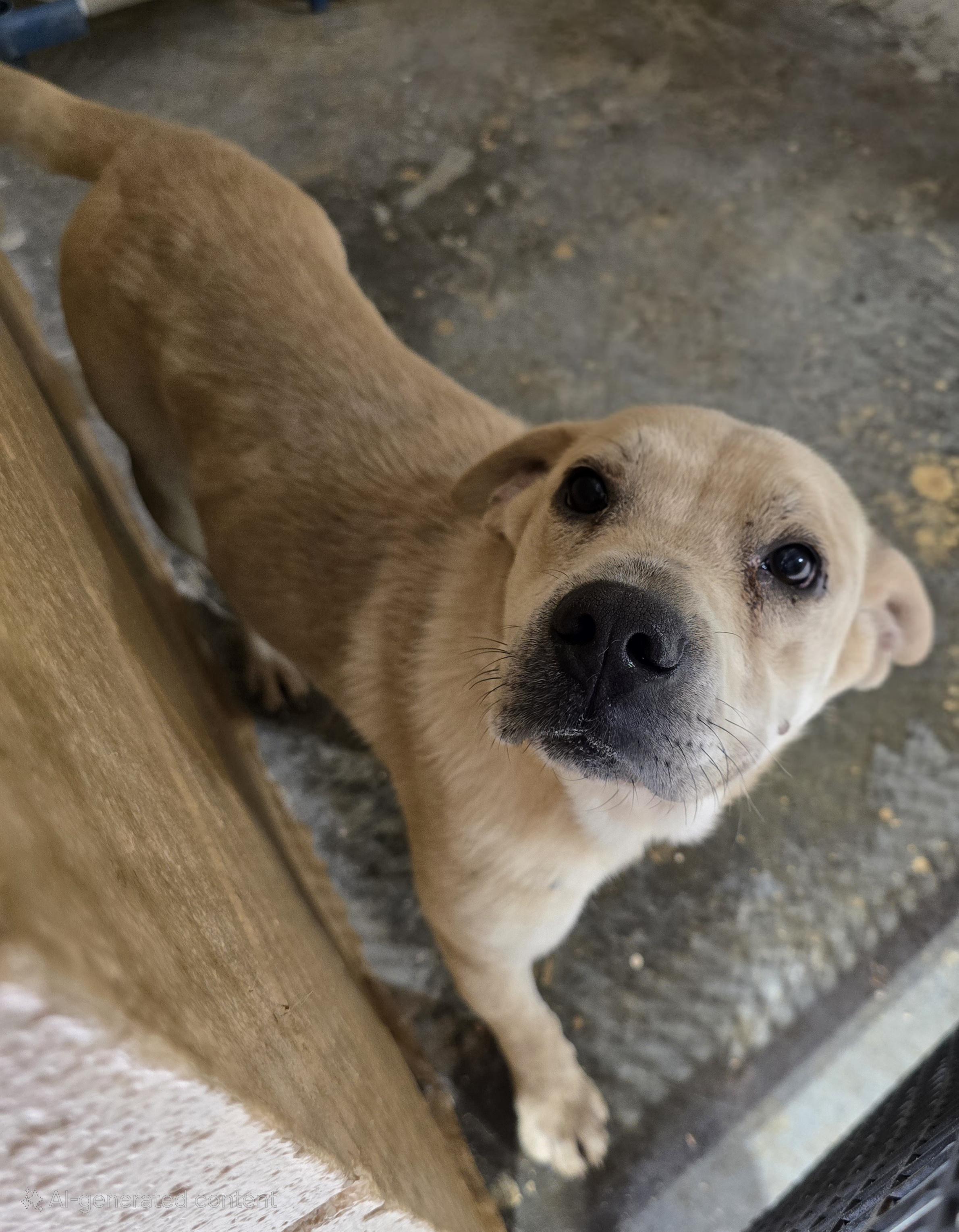 Henley, Adoptable, Young Male Mixed Breed.