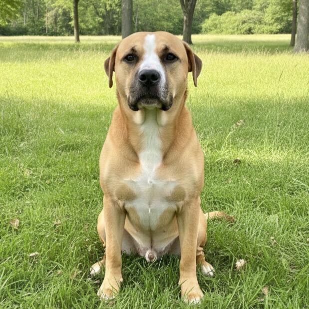 Watts, Adoptable, Young Male Boxer & Mixed Breed.