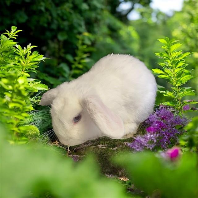 Enlarge SNOWBALL, a Adoptable Bunny Rabbit in Agoura, CA image 1/1