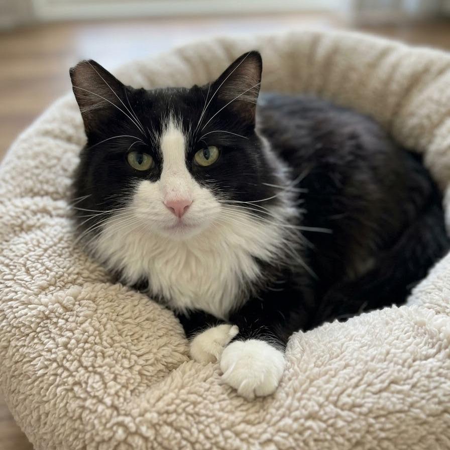 Ernie, Adoptable, Adult Male Domestic Long Hair.