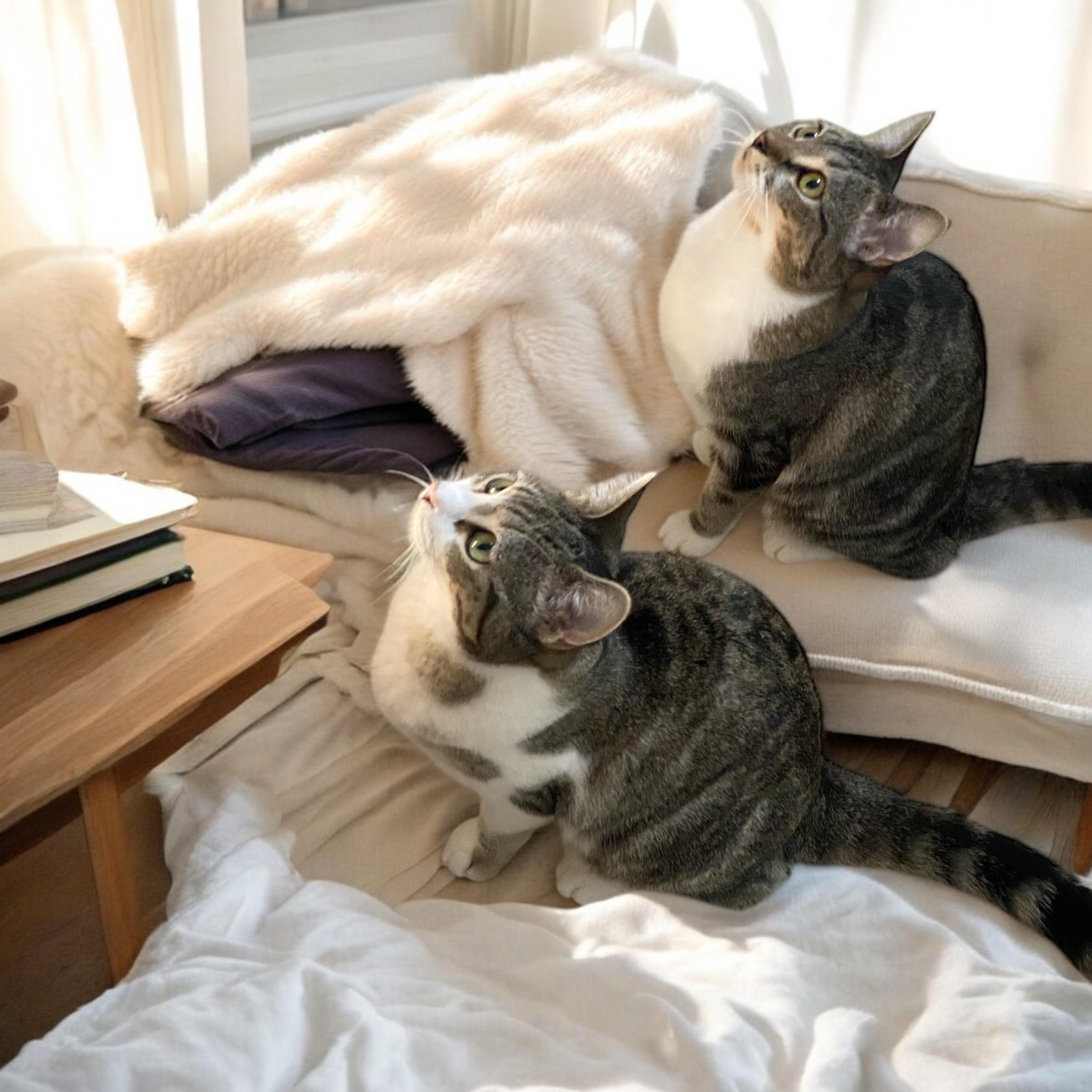 Sky & River, a Adoptable Domestic Short Hair in El Cajon, CA image 1/2