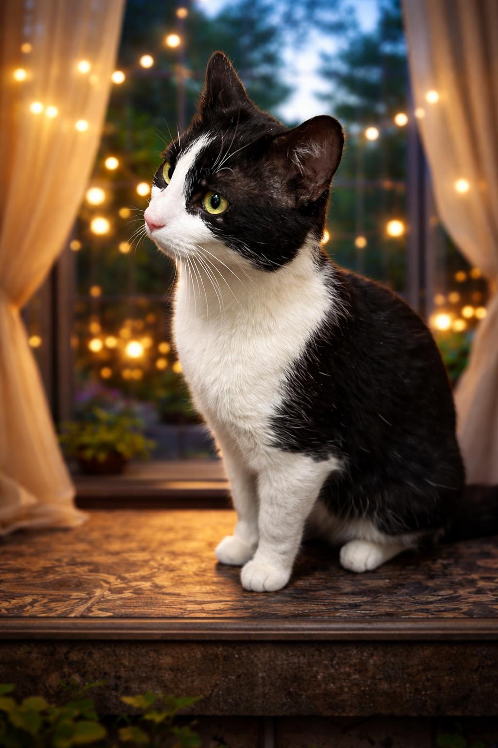 Enlarge Jester-Gentle, Affection-Loving Companion, an adopted Tuxedo in Laurel, MD image 4/4