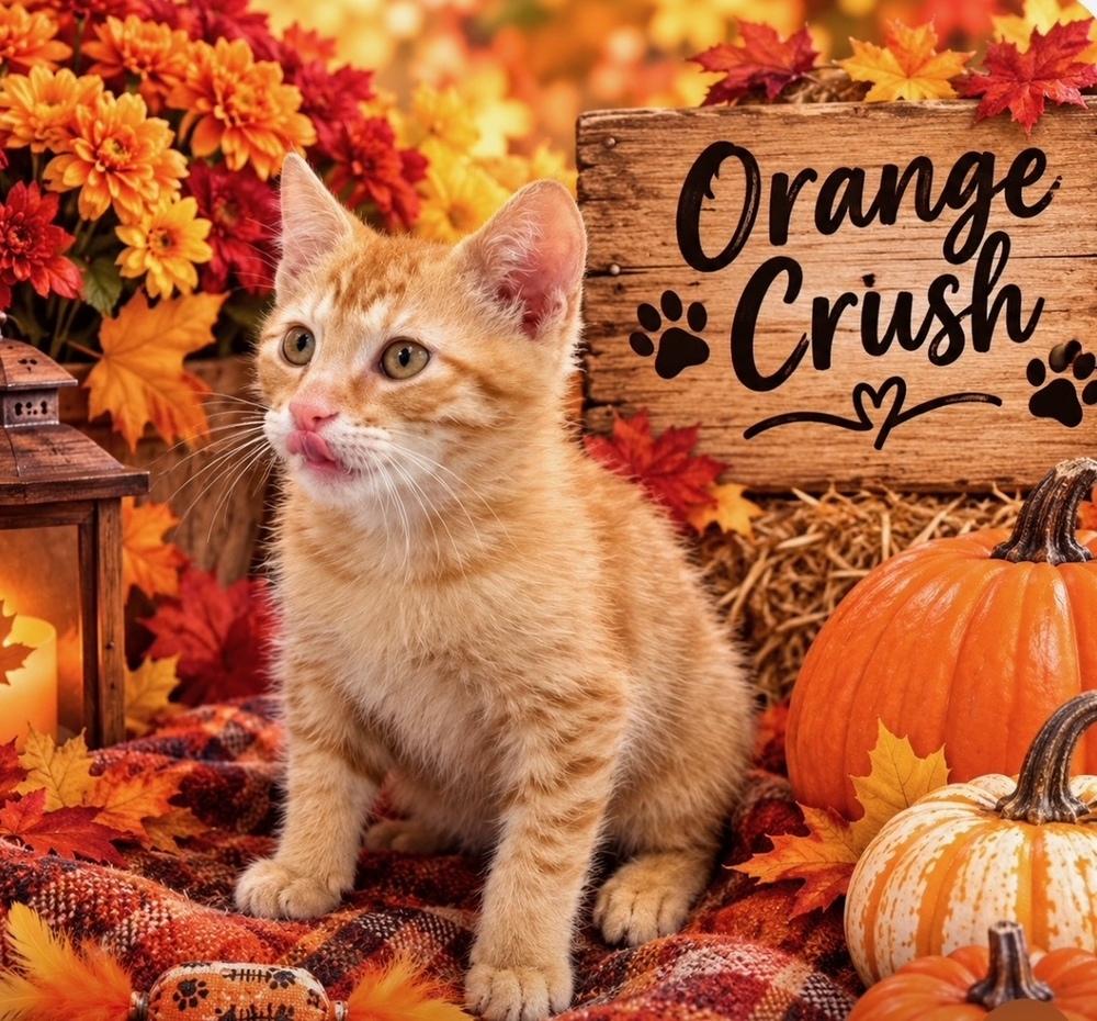 Enlarge Orange Crush, a Adoptable mixed breed in Wilmington, NC image 5/5