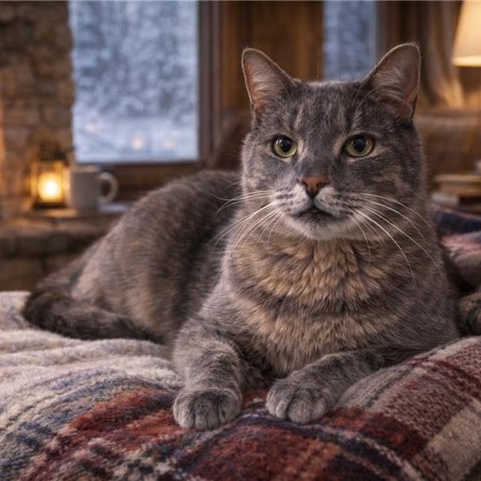 Ansel, Adoptable, Senior Male Domestic Short Hair.