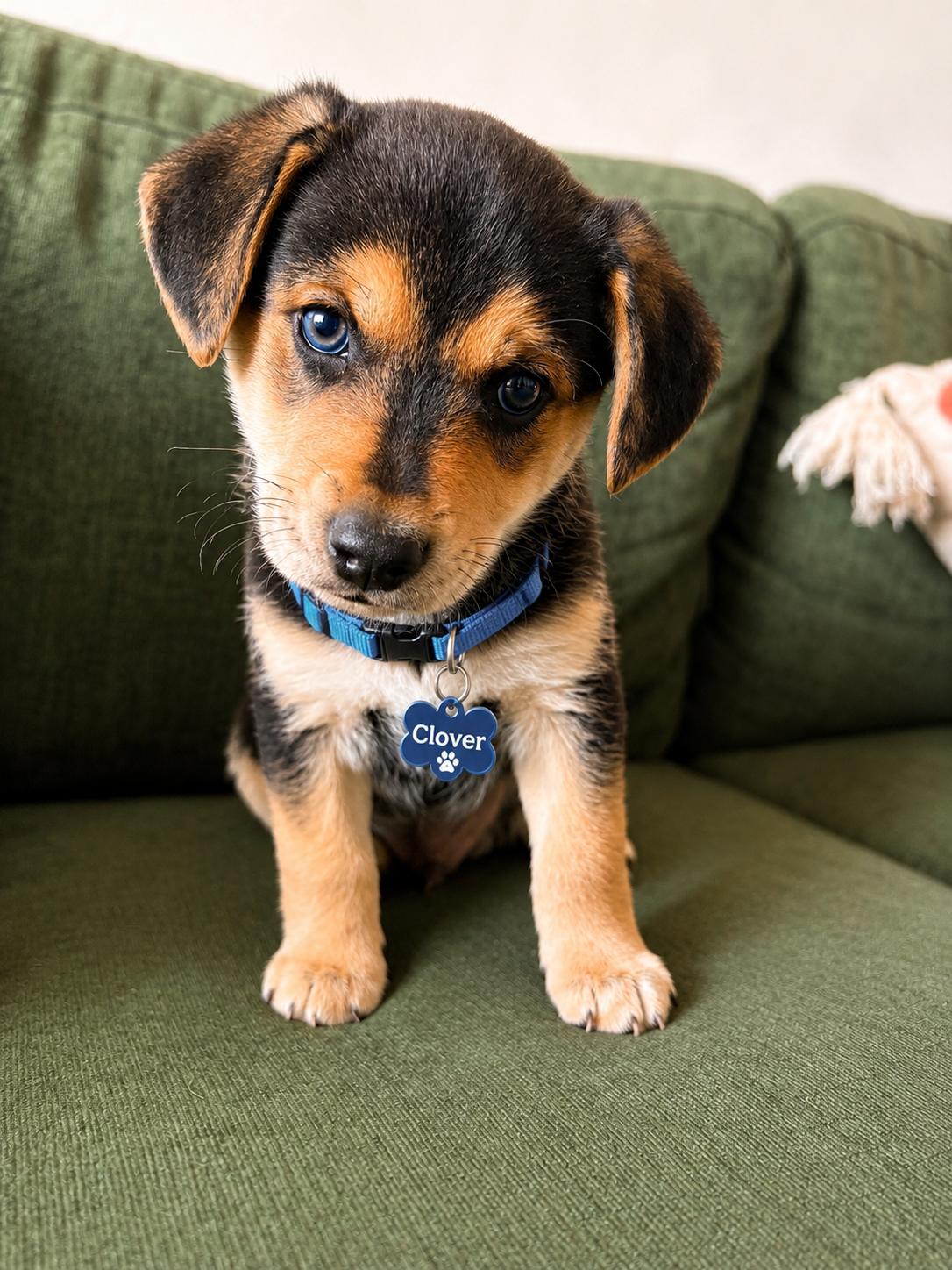 Clover, Adoptable, Puppy Male Labrador Retriever.