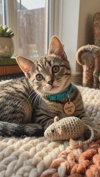 Enlarge Tiger, a ADOPTABLE American Shorthair in Union City, NJ video 2/6