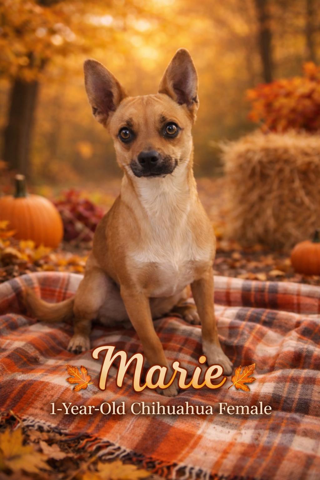 MARIE – 1 YEAR OLD CHIHUAHUA MIX FEMALE @ PETCO, 5011 E. RAY ROAD, PHX 85044 ON SATURDAY, MARCH 7TH,, ADOPTABLE, Adult Female Chihuahua.